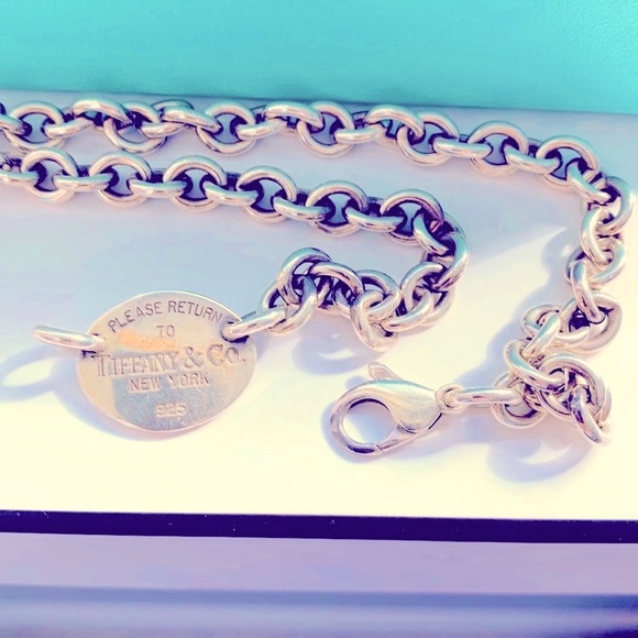 Tiffany & Co.100% selling Authentic SS selling SETS only Necklace & Braceletā¤ļø - Picture 3 of 11